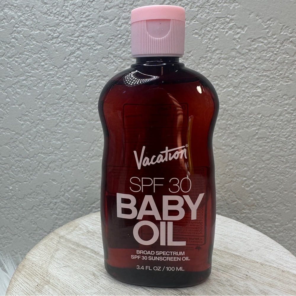 $15‎ 🌙 Vacation Baby Oil SPF SUNSCREEN OIL SPF 30 🆕 FULL SZ